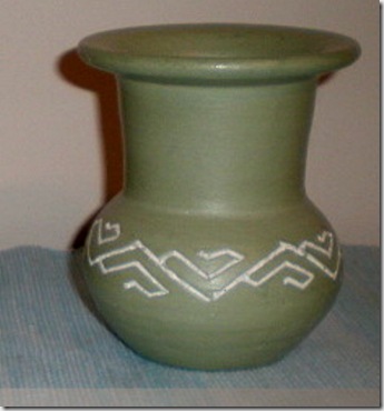 vase from dollar tree