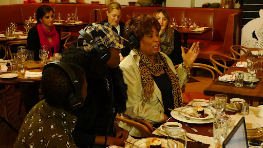 Vy discussing growing up in Harlem. Vy discussing growing up in Harlem.