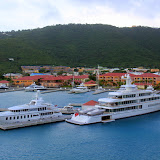 Super Yachts In Port - St. Thomas, USVI
