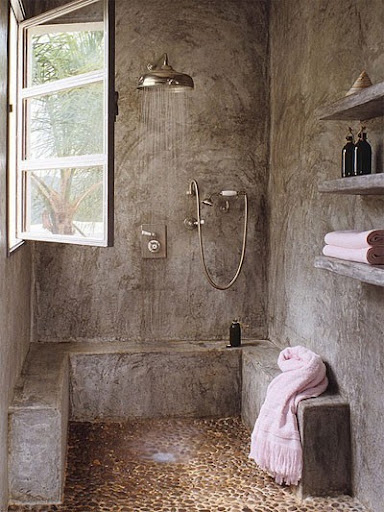 With a bathroom like this you would feel like you're on vacation everyday. (myparadissi.com)