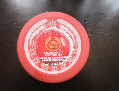 tbs cranberry joy body butter, bitsandtreats