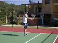 Steve showing his tennis form.jpg