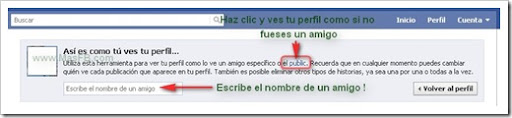 Previsualizar perfil Facebook