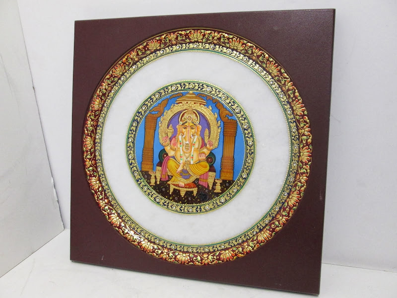 Ganesha Decorative Plate
