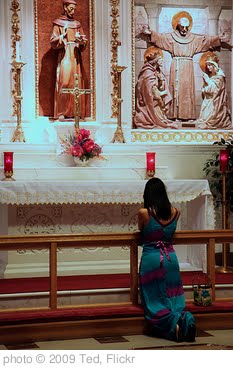 'Franciscan Monastery Praying Visitor' photo (c) 2009, Ted - license: http://creativecommons.org/licenses/by-nd/2.0/