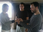 The perfect couple in stripes? Naomi and Daniel pretend to wed in front of our fireplace ceremony site, with Anthony standing in as the officiant. Sometimes we just need to see how normal people would look in the spaces. The perfect couple in stripes? Naomi and Daniel pretend to wed in front of our fireplace ceremony site, with Anthony standing in as the officiant. Sometimes we just need to see how normal people would look in the spaces.