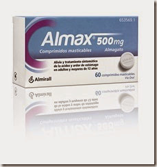 Almax Comprimidos masticables. Imagen quemedapara.com