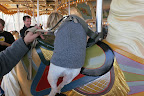 Hoist me up, Uncle Carlos!