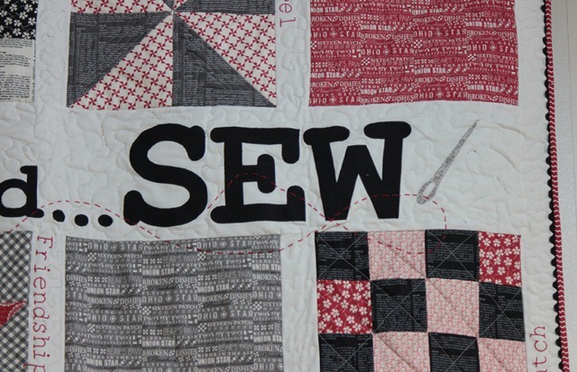 Mama Said Sew quilt kit & pattern