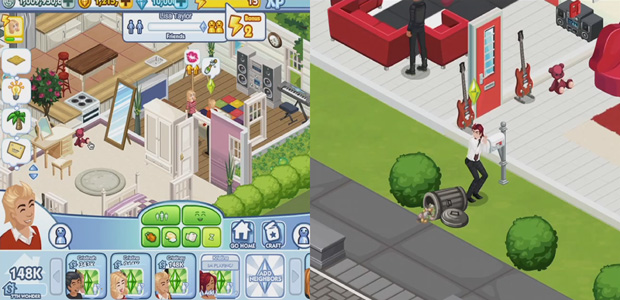  Conheça o game The Sims Social para Facebook 