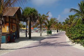 path down the beach