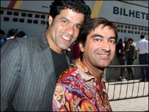 Raí e Zeca Camargo Raí e Zeca Camargo