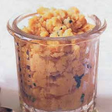 Chickpea, Garlic, and Mint Topping