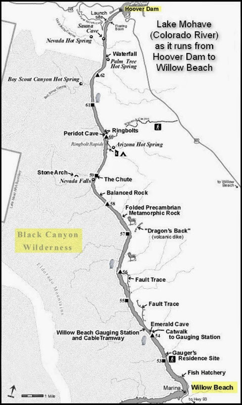Black Canyon-Lake Mohave Black Canyon-Lake Mohave