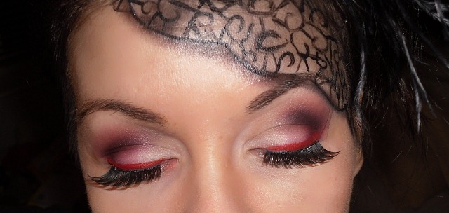 moulin rouge makeup look eotd eotn inspiration paris cabaret