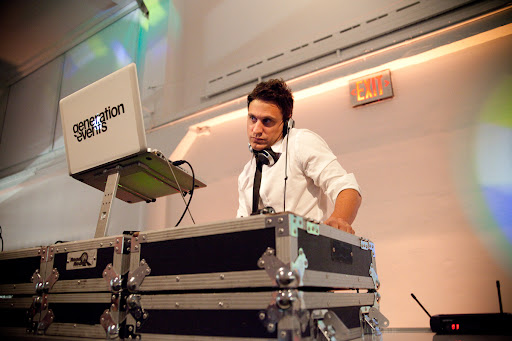 Music inside the party was provided by DJ Jason Fioto of Generation Events.