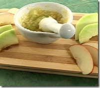 mascarilla de manzana