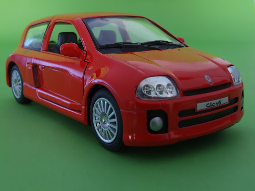 A Toy Car Renault Clio V6