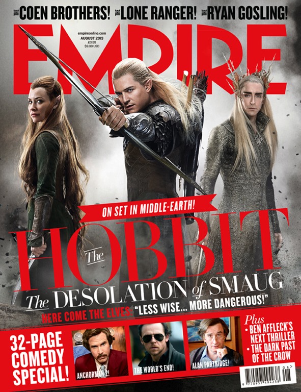 The Hobbit The Desolation of Smaug Empire Magazine Cover Photos 01