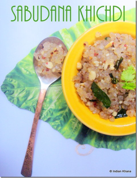 Sabudana Khichdi Recipe Sabudana Khichdi Recipe
