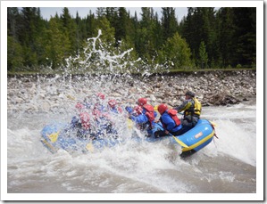 Darryl making a splash