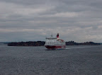 Ferry rendezvous at sea Ferry rendezvous at sea