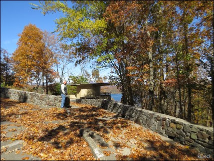 scenic overlook at Carters Lake,  Ellijay, Georgia