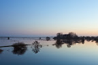 Hochwasser an der Hamme bei Tietjenshütte