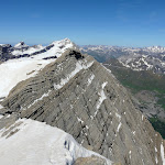L'impressionnante face Nord du Petit Astazou
