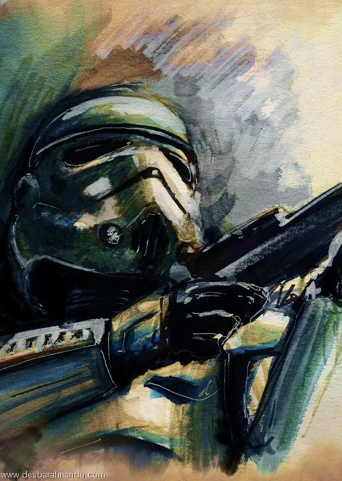 pinturas star wars aquarela desbaratinando (8) pinturas star wars aquarela desbaratinando (8)