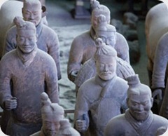 guerreros de terracota guerreros de terracota