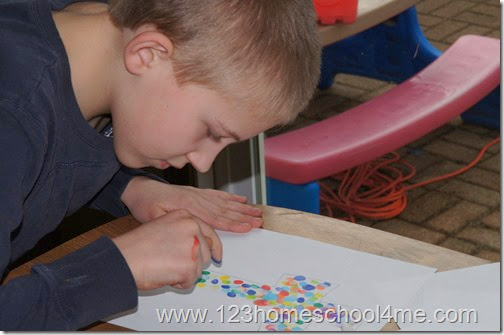 Beautiful Finger Art craft for elementary kids this spring Beautiful Finger Art craft for elementary kids this spring