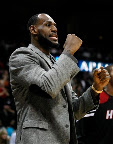 lebron james nba 120105 mia at atl 07 King James Home and Away Nike LeBron 9 Shoes in Action