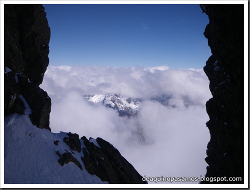 Corredor de La Fourche 350m AD 50º y Petit Pic 150m IV 60º (Midi d'Ossau, Portalet) 8946 Corredor de La Fourche 350m AD 50º y Petit Pic 150m IV 60º (Midi d'Ossau, Portalet) 8946
