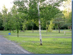 6897 Sleepy Cedars Campground Greely Ottawa - evening walk shows empty campground 6897 Sleepy Cedars Campground Greely Ottawa - evening walk shows empty campground