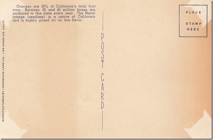 California's Golden Oranges and Waxlike Blossoms Pg. 2 California's Golden Oranges and Waxlike Blossoms Pg. 2