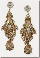 Bijoux Heart Swarovski Crystal Earrings