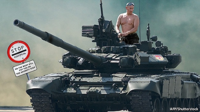 CC Photo Google Image Search Source is www bandwerkplus nl  Subject is putin tank