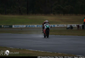 ASBK Queensland Raceway. Friday Practice.  2012 Round 3 - Support categories