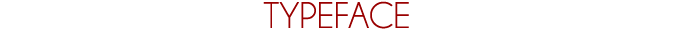 Typeface Typeface