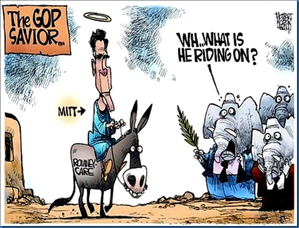 Romney RINO rides Dem Ass