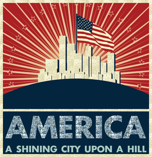 america shining city on hill - gif america shining city on hill - gif