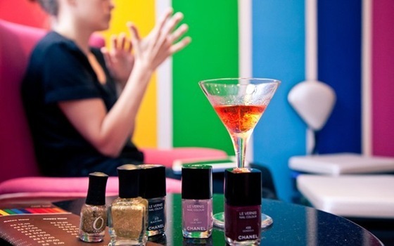 Cosmopolish Nail Bar em São Paulo. Cosmopolish Nail Bar em São Paulo.