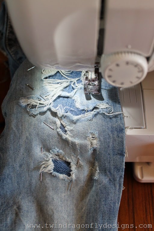How to patch jeans (8) How to patch jeans (8)