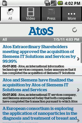 Atos News Reader