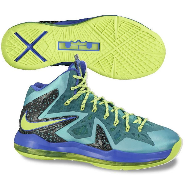 Nike LeBron X PS Elite 8211 Turquoise 8211 Official Launch Date