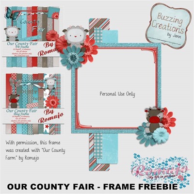 Romajo - Our County Fair - Frame Freebie Preview
