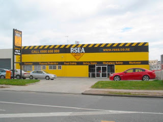 New colours for RSEA Safety in Manukau.