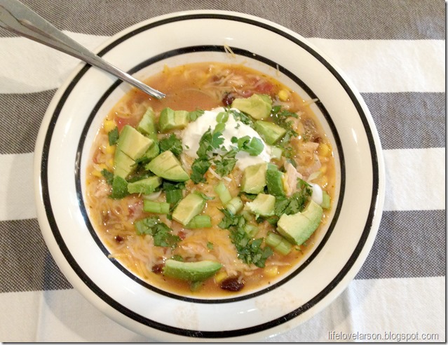 chicken enchilada soup 2