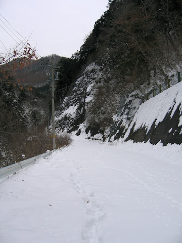 中之宿トンネル旧道